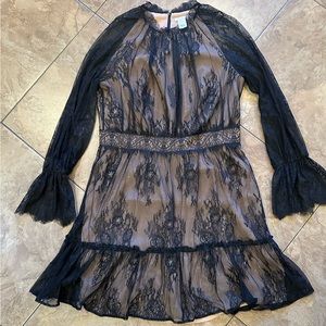 Shoshanna Black Lacy dress